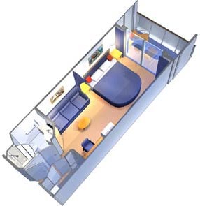 Deluxe Oceanview Stateroom